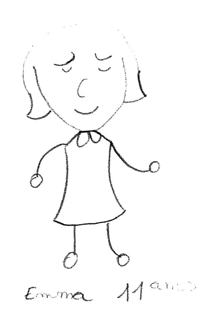 Dessin réalisé par Emma, 11 ans