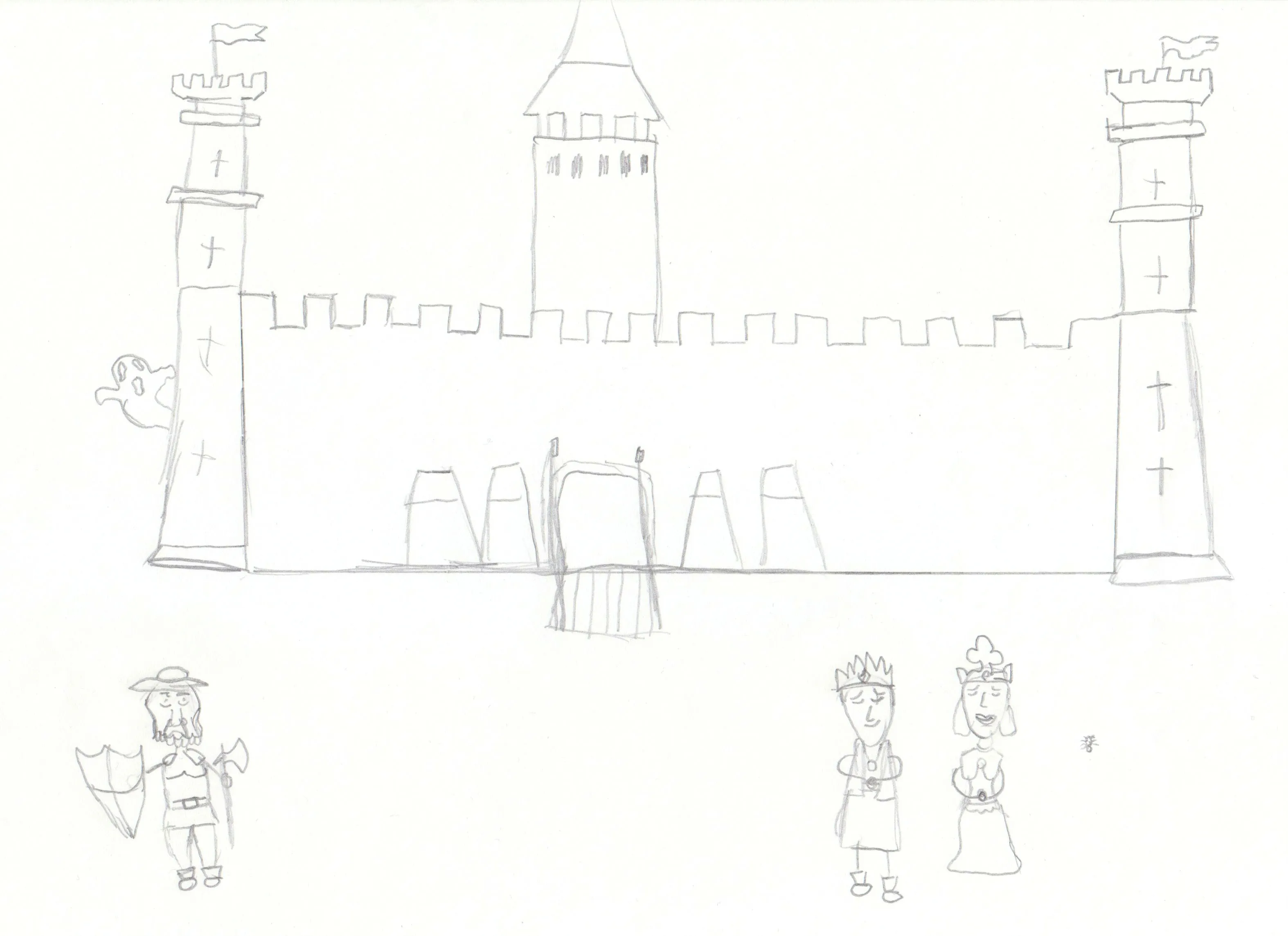 Dessin réalisé par Ioen, 8 ans