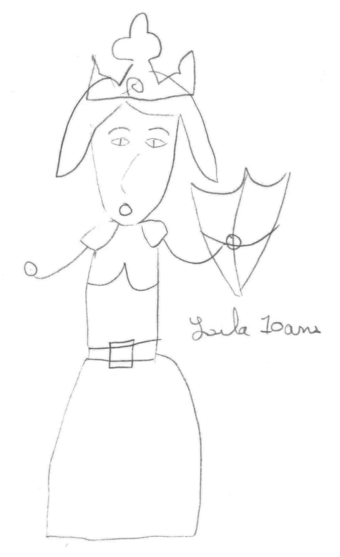 Dessin réalisé par Lila, 10 ans